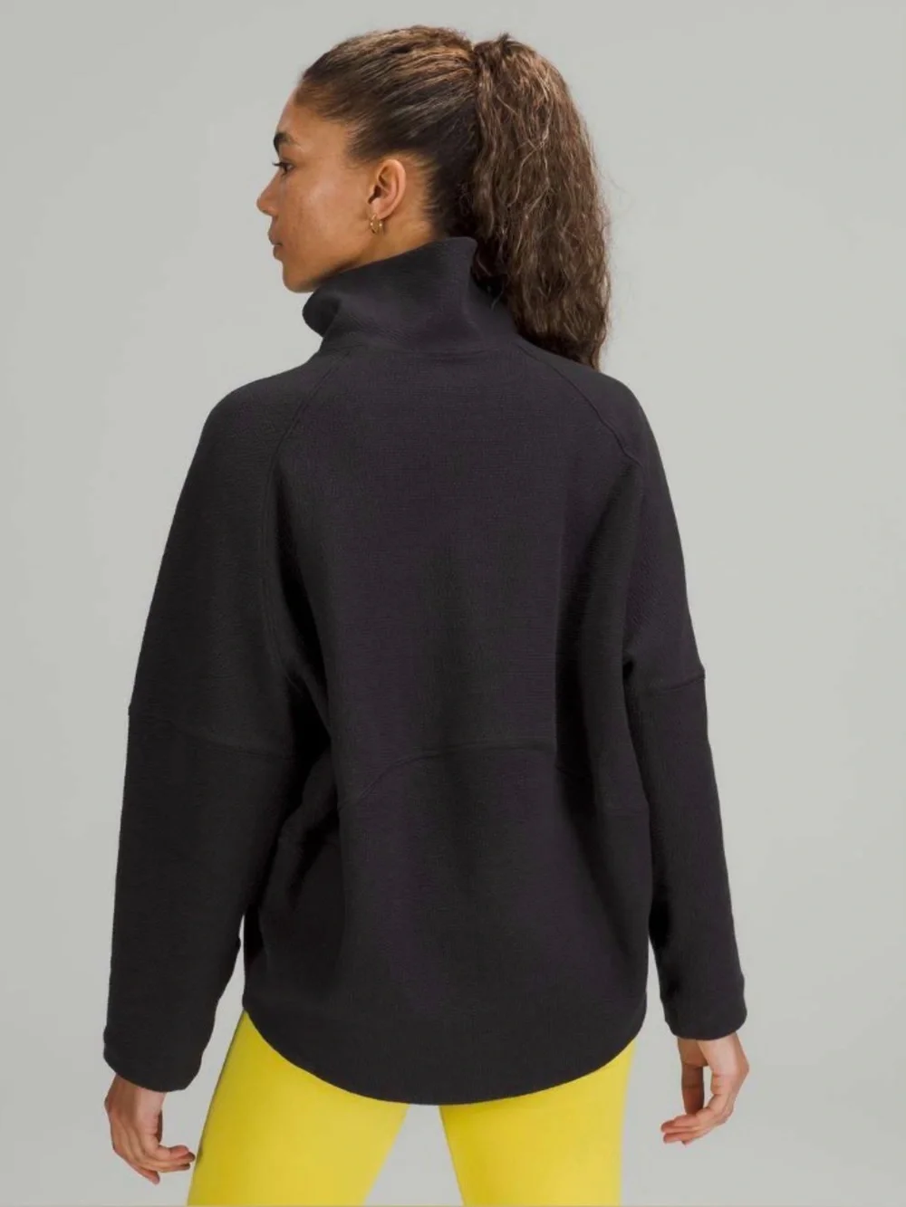 Lululemon Textured Funnel-Neck Pullover